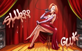 Джесс Рэббит увлеклась пением на сцене