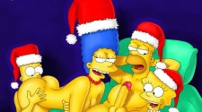 Рождественский секс Симпсонов