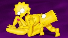Барт лижет киску своей сестры