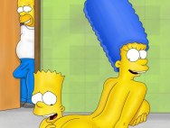 Гомер застукал Мардж с Бартом