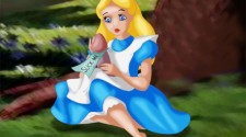 Алиса и огромное дилдо