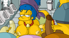 Мардж озорует в школьном туалете