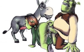 Принцесса дала в зад великану и взяла у Осла