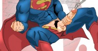 Несчастному супергерою приходиться наяривать рукой