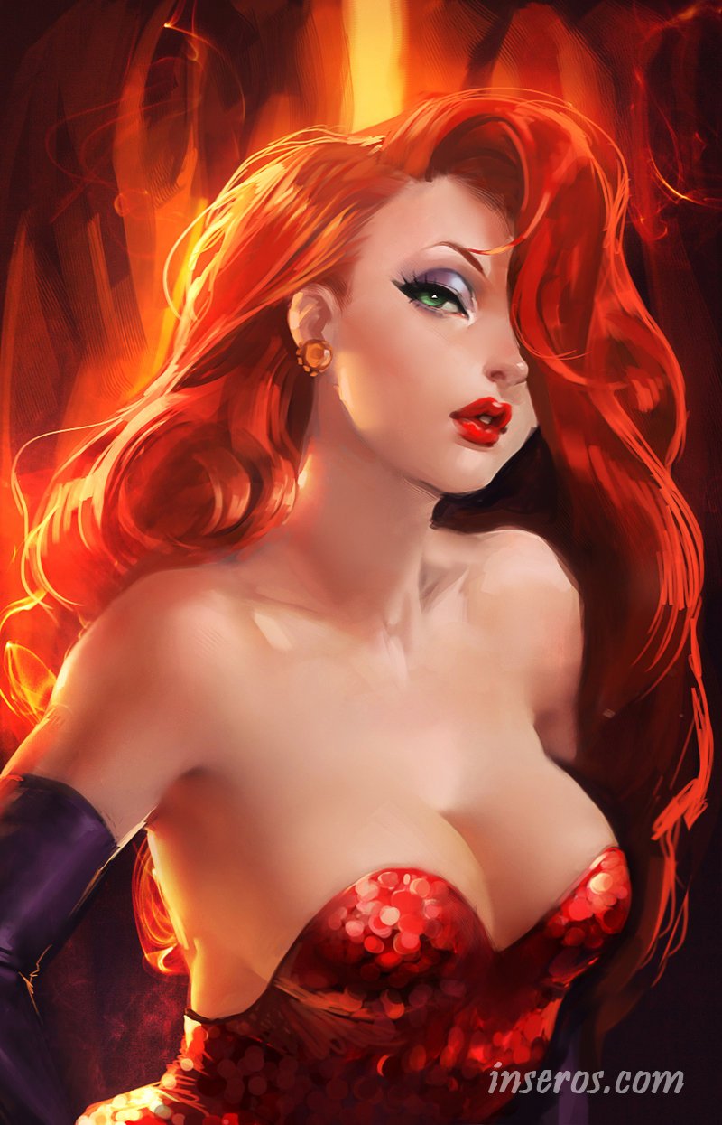 Рыженькая красотка Jessica Rabbit