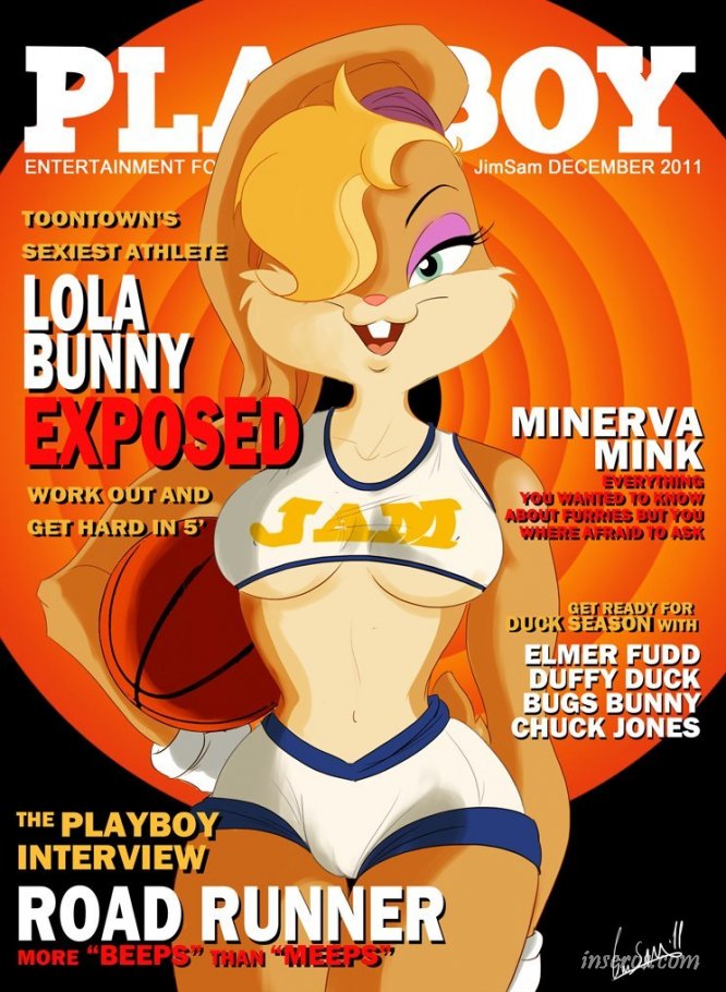 Lola Bunny на обложке плейбой