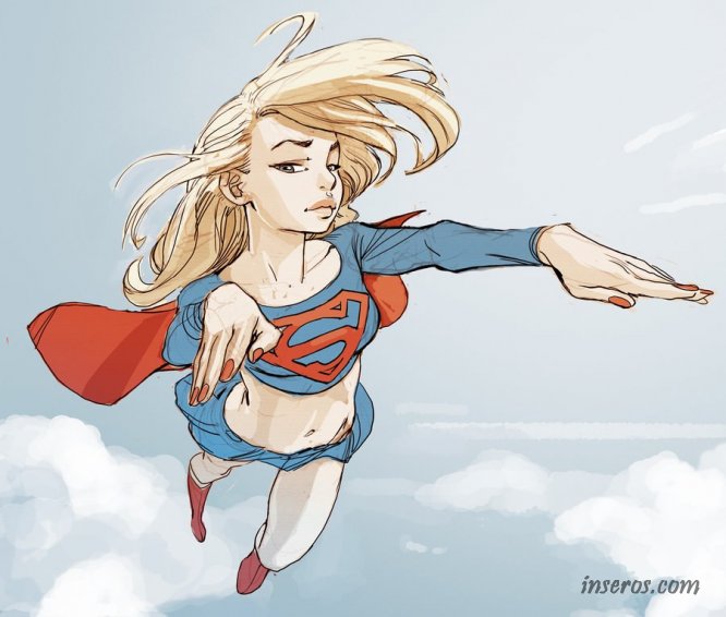 СуперВумен - летающая блондинка