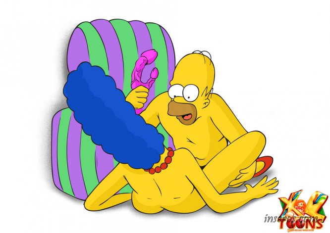Несколько артов интимной жизни Симпсонов