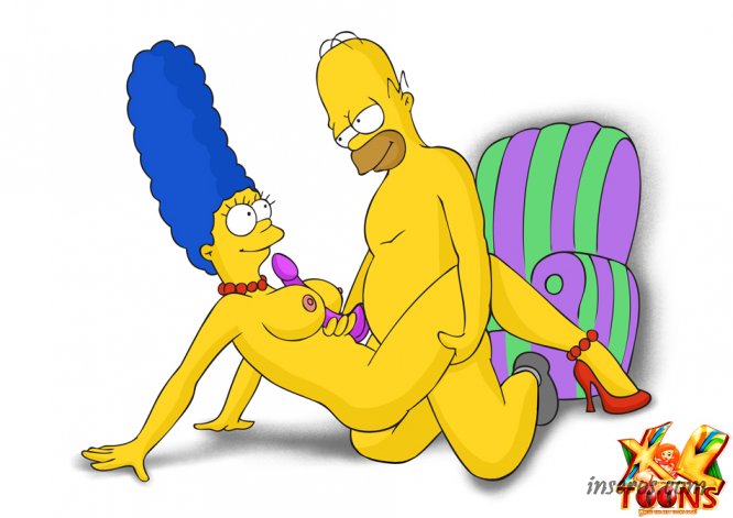 Несколько артов интимной жизни Симпсонов