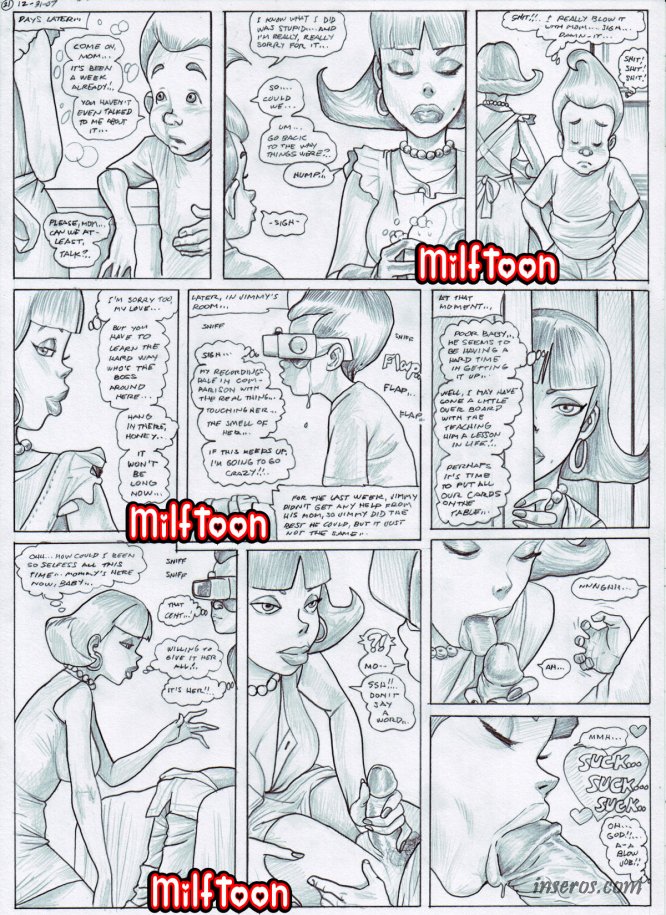 Джимми Нейтрон - Комикс о его семейной жизни