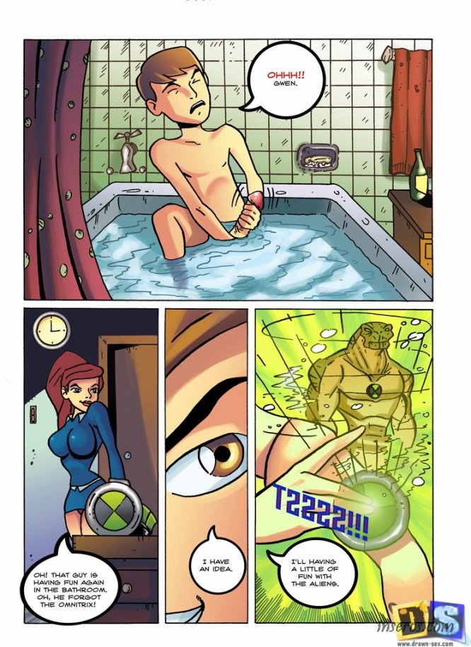 Бен подрочил в ванне